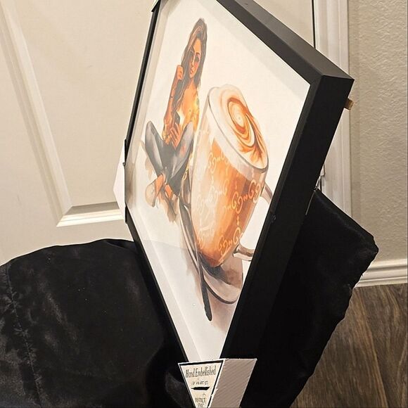 Instinct Style Sipping On Gucci Style Framed Wall Decor - Picture 5 of 7